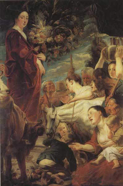 Jacob Jordaens An Offering to Ceres oil painting image